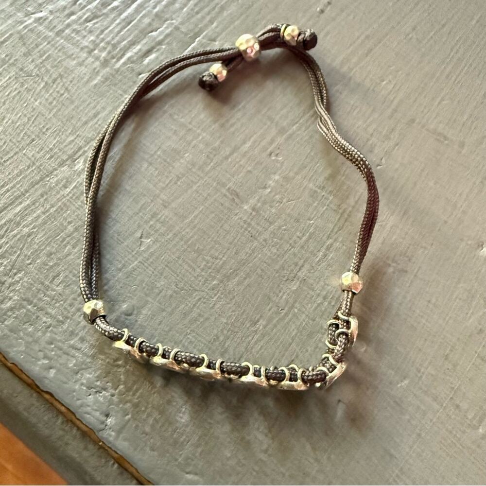 Silpada 925 Sterling Sliver Adjustable Fit Bracelet - Picture 7 of 8
